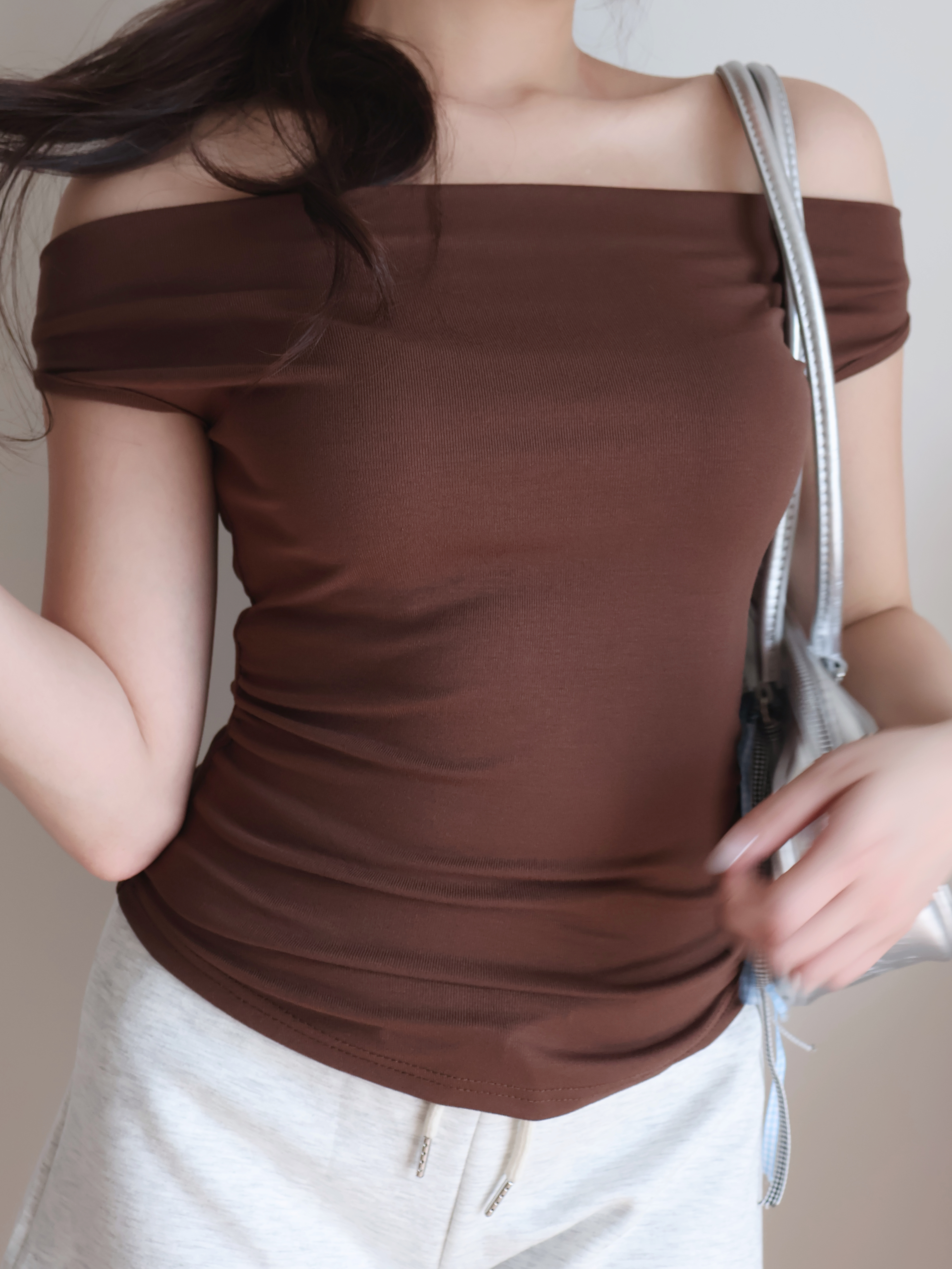 Rosie Cropped Top | Khaki