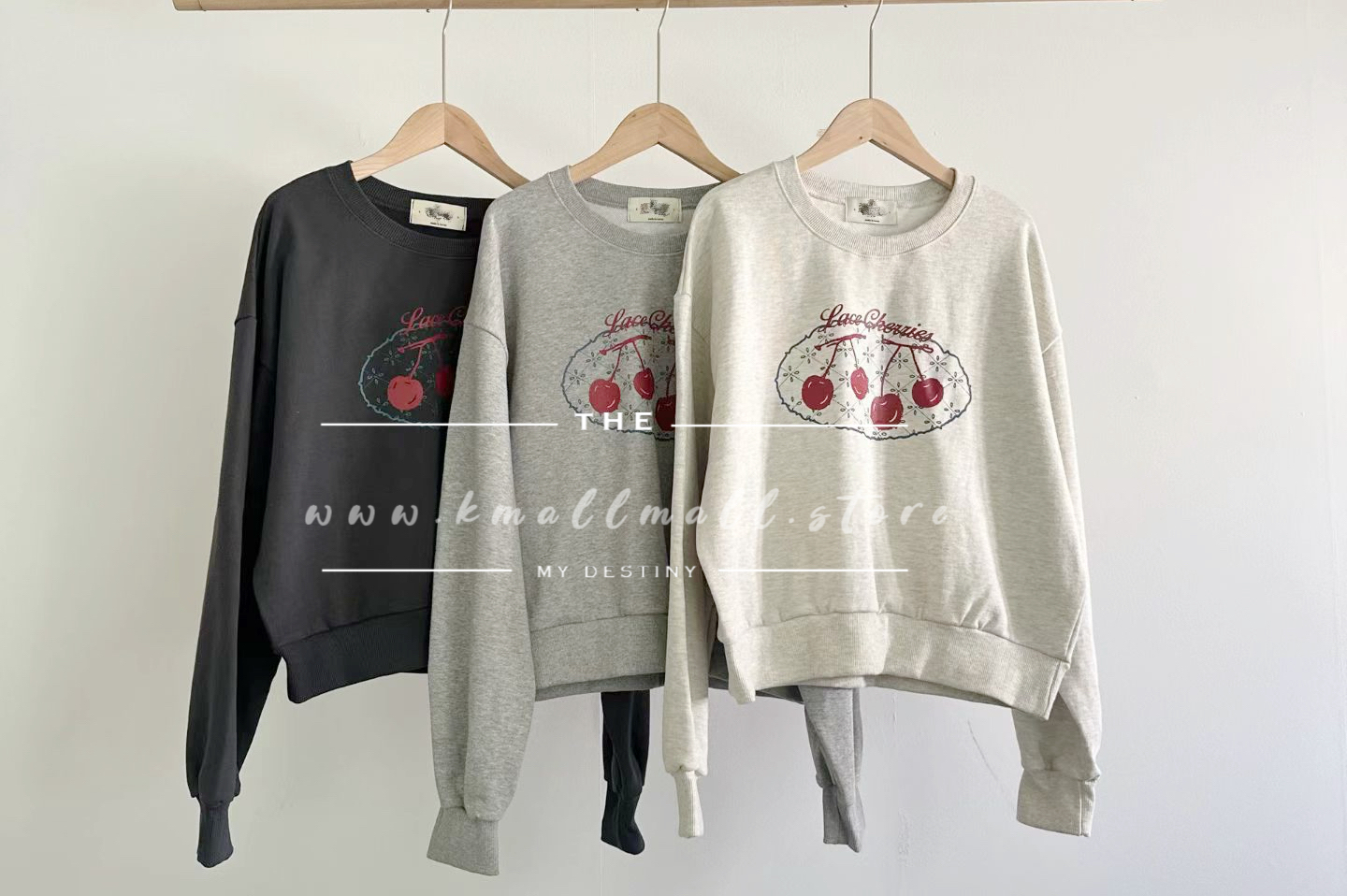 🍂Fall pre order🍂 車厘子print衛衣