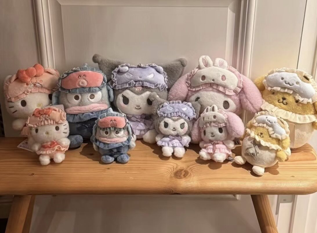 預訂| 日本Sanrio 睡衣眼罩公仔 掛件款 