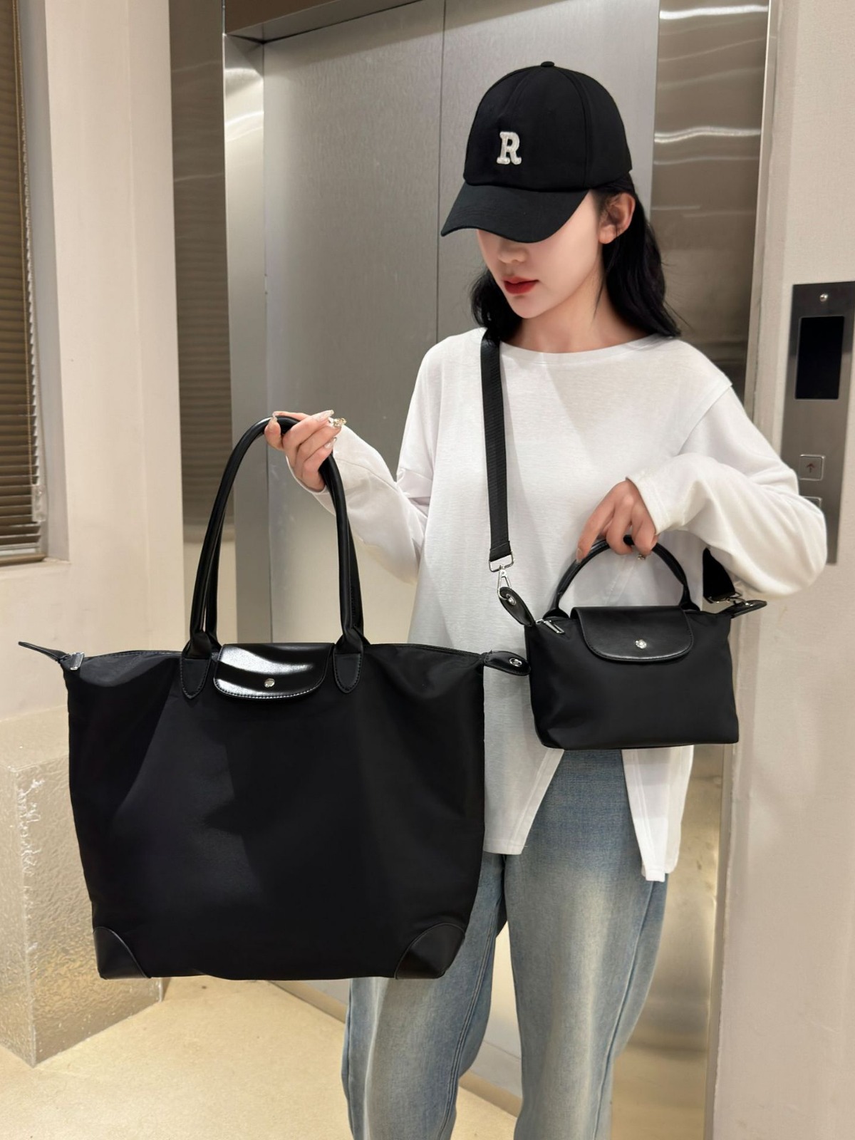 0714 法式經典大容量TOTE BAG + 送手提袋 8月尾