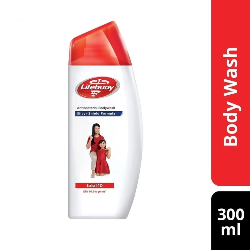 Lifebuoy AntiBacterial Body Wash 275ml / TOTAL 10