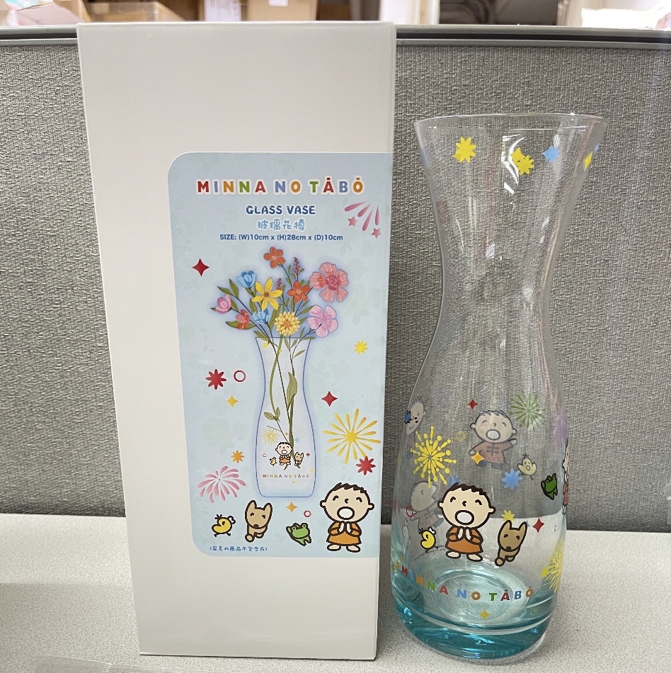 🎀Sanrio大口仔 卡通 玻璃花樽