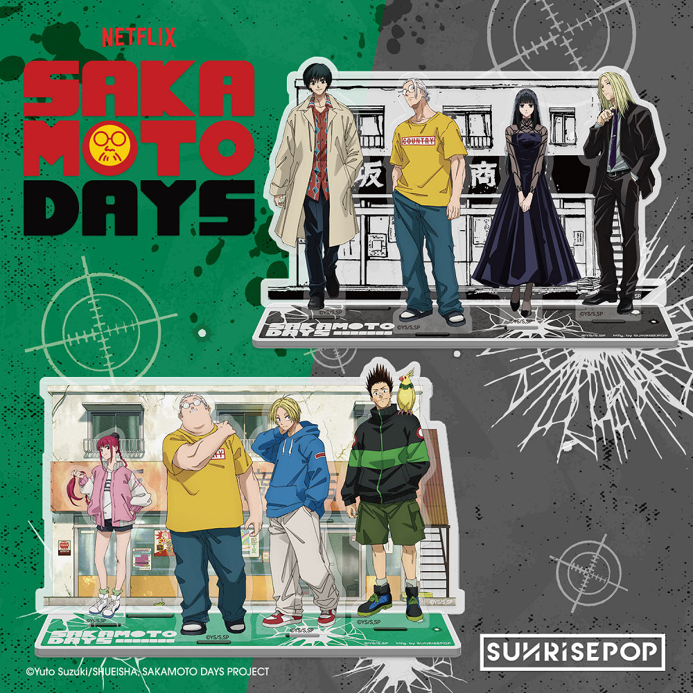 📦訂購 台灣代購 SUNRISEPOP 坂本日常 壓克力立牌