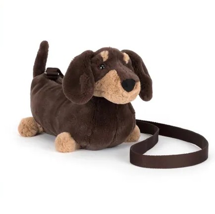 【英國】Jellycat Otto Sausage Dog Shoulder Bag