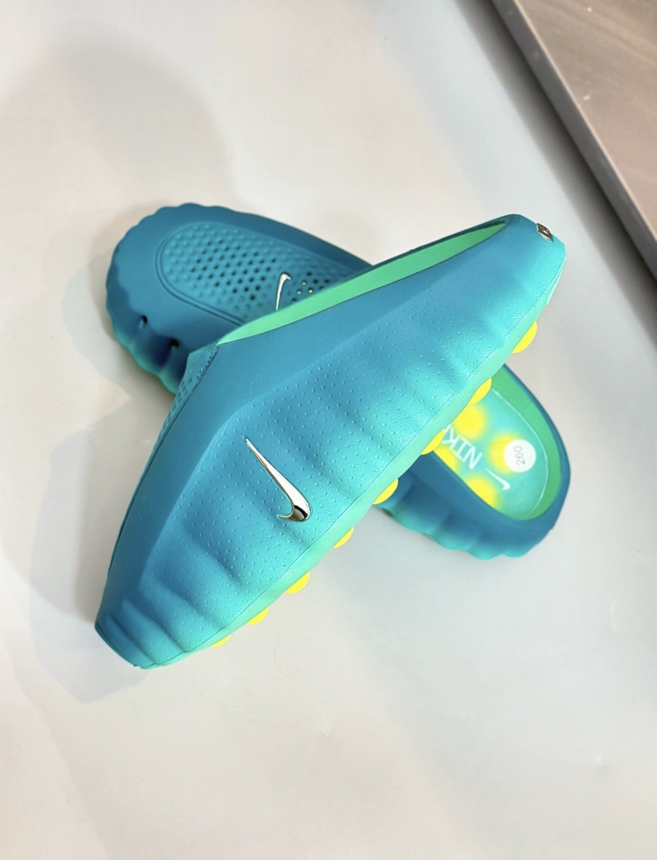HQ4307-301 Nike Mind 001 Slide Geode Teel Light Menta HQ4307-301
