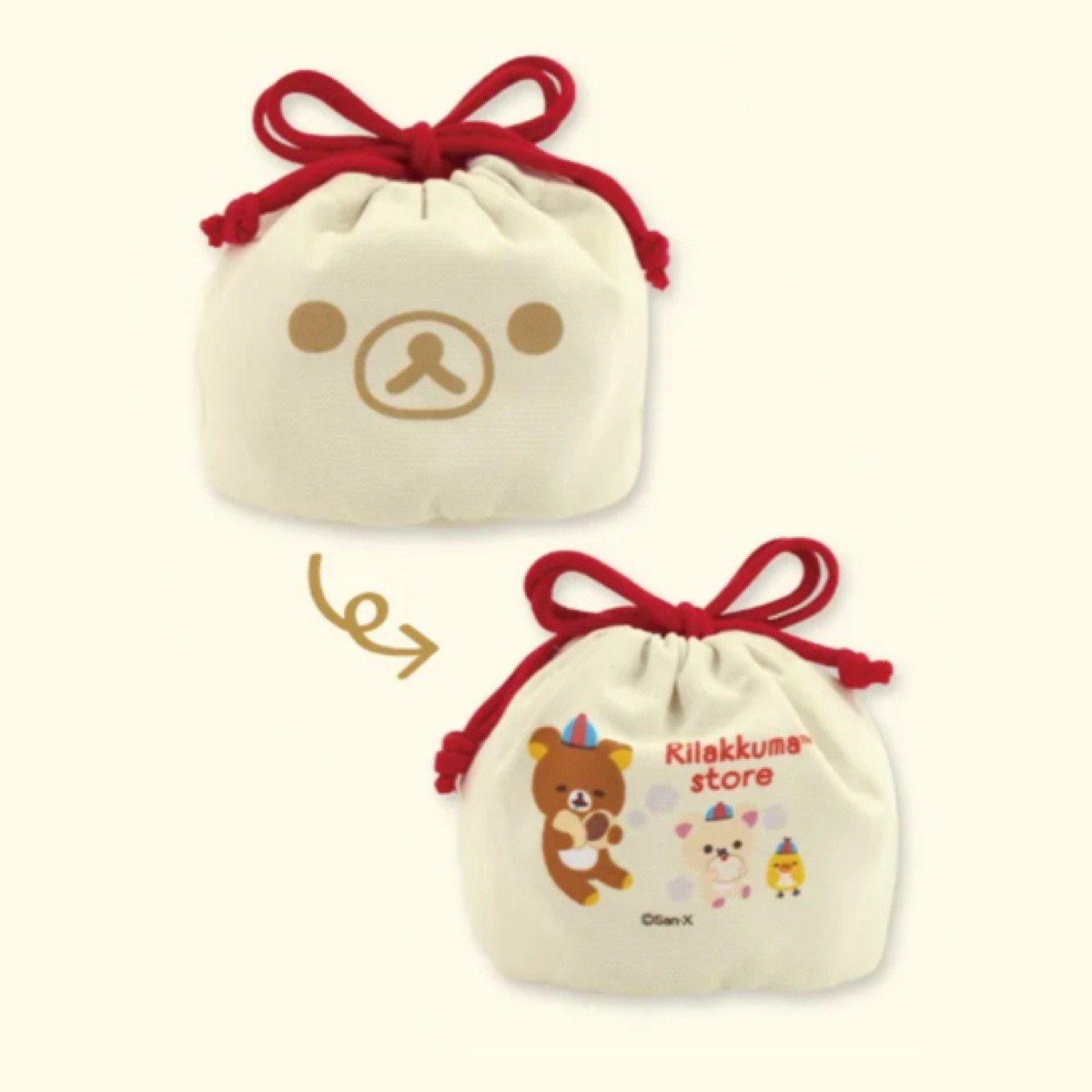 鬆弛熊 橫濱限定 索袋｜預訂