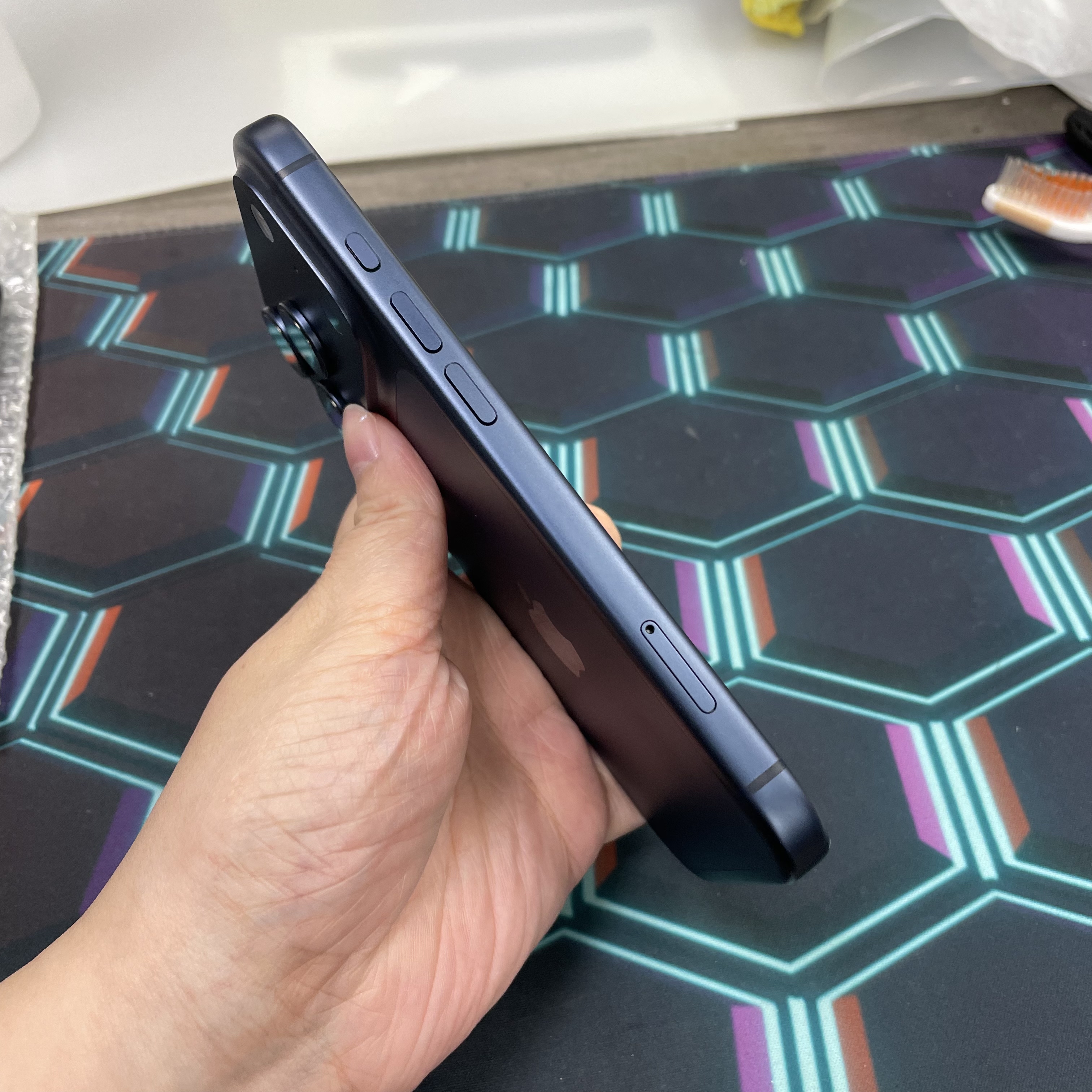 *7947 17 pro 完美機 256GB 電100 藍色 blue