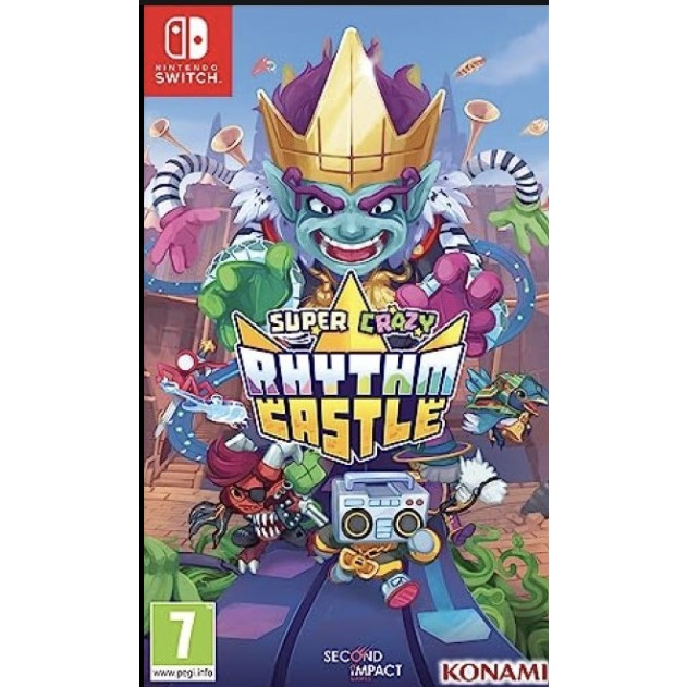 (🔥NEW RELEASE🔥) Super Crazy Rhythm Castle (Nintendo Switch) Digital Download
