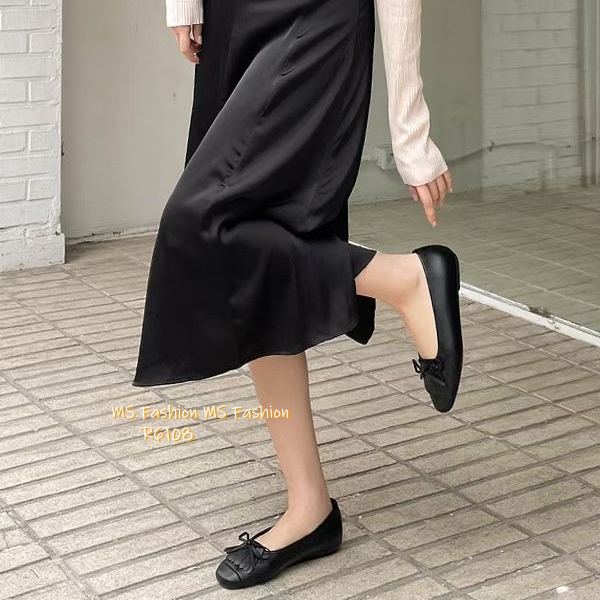 R6108 韓國🇰🇷真皮soso蝴蝶結鞋仔