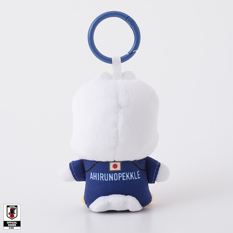 🌸 【預訂】AHIRUNOPEKKLE 公仔掛飾(Mini) - Sanrio x Japan National Football Team Ver. 2026