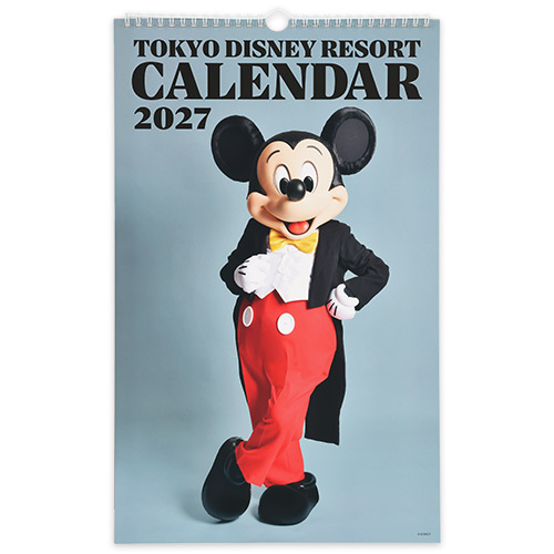 【預訂】TDR Mickey 座枱曆 2027