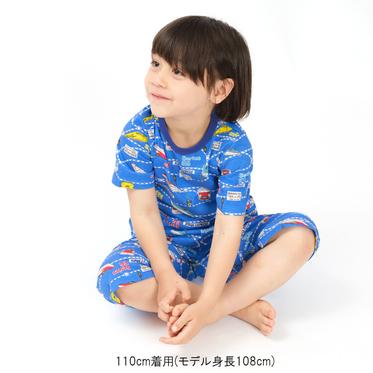 🆕【⭐訂購⭐】🇯🇵日本直送 🌀#新幹線 全身鐵路圖案 家居服套裝［2款選］ 🌀[ELEA-0132][260614]