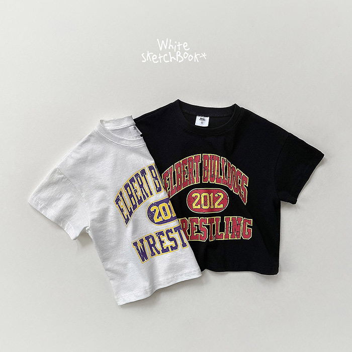 🇰🇷WhiteSketchBook tee