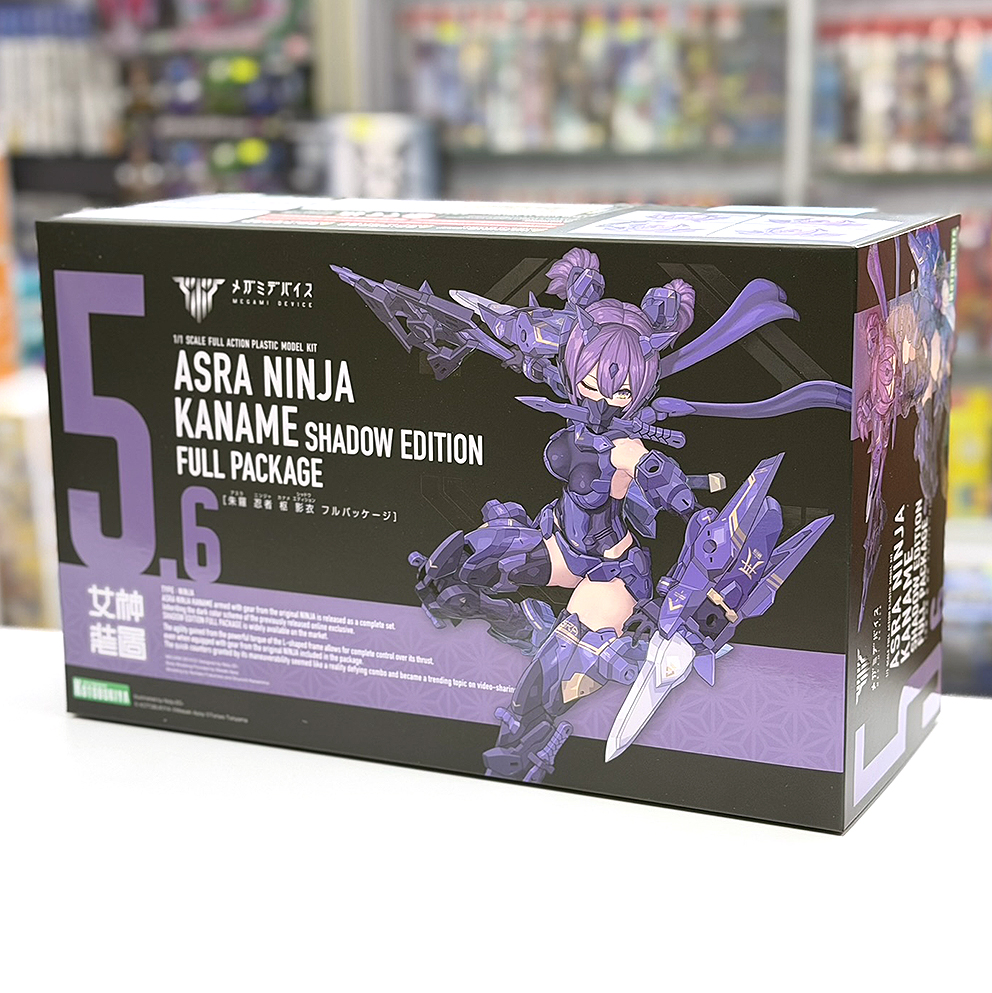 (行版) 壽屋 Kotobukiya Megami Device 女神裝置 朱羅 忍者 樞 影衣 完整套裝 1/1 模型 (KO07710) 