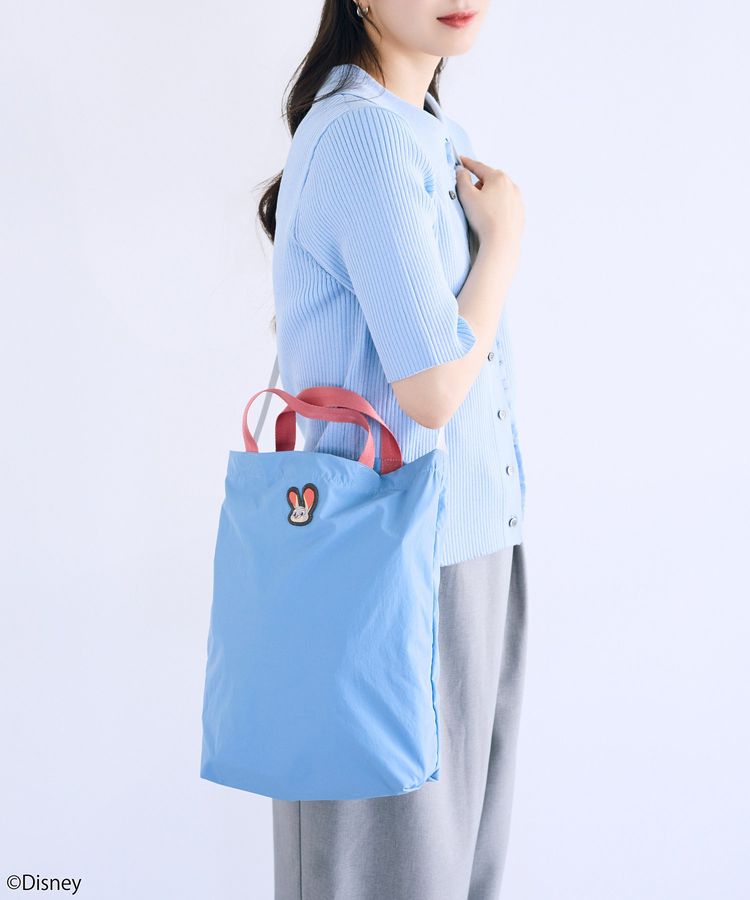 🎀【預訂】earth music&ecology x Zootopia Tote Bag with Cap Keychain - Judy
