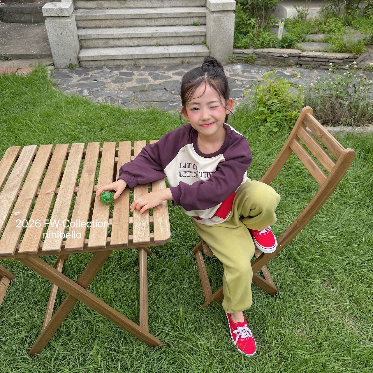 Ninibello | Little Raglan Sweatshirt 