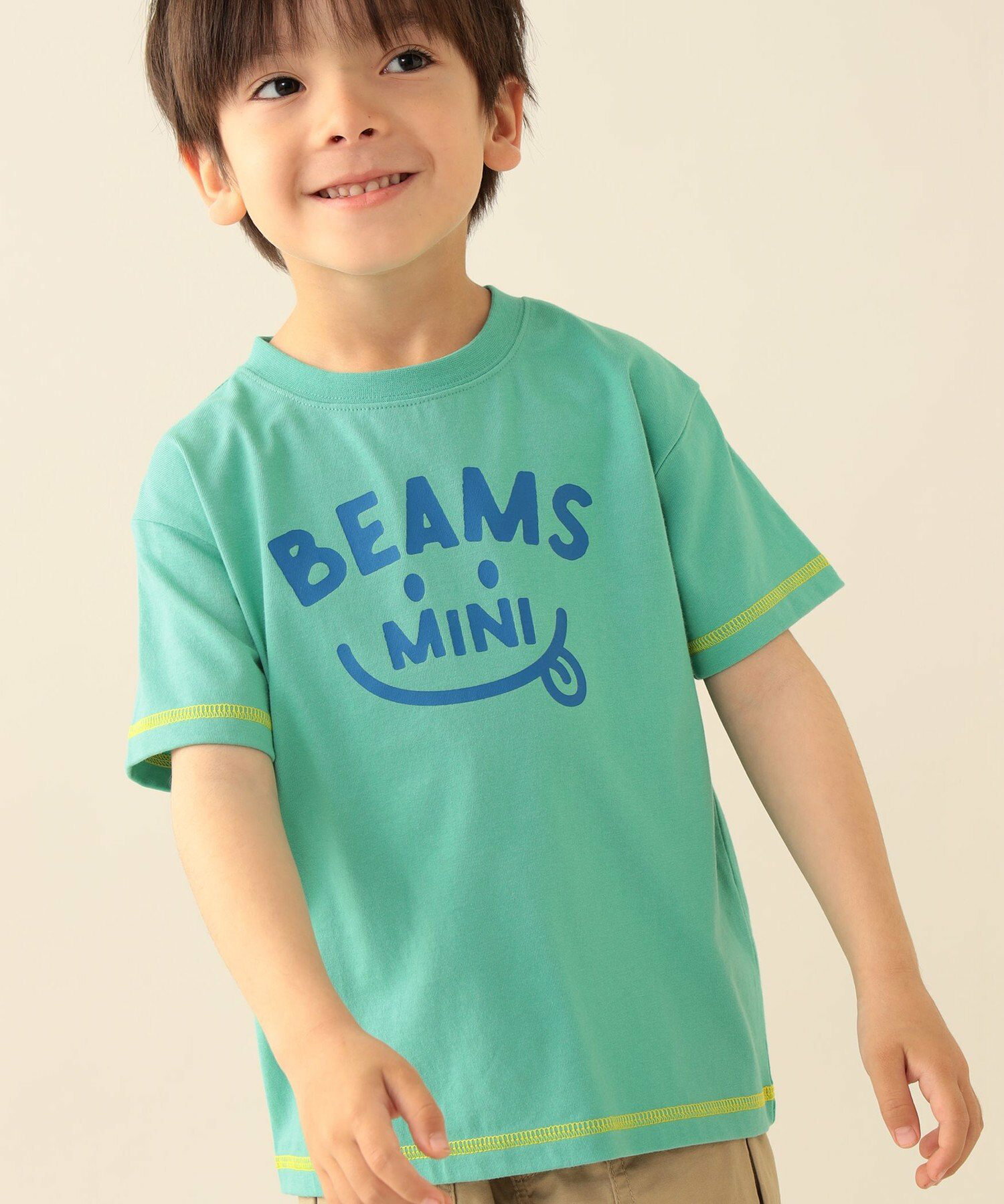 🆕【⭐訂購⭐】🌀 🇯🇵 日本直送 #BEAMS mini 微笑標誌 短袖T恤［3款選］🌀 [ELDA-0197][260522]