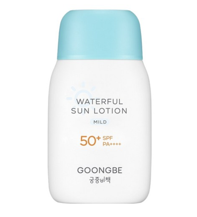 韓國 宮中秘策 GOONGBE 兒童嬰兒戶外 防水防曬乳 80g / 枝｜Waterful Sun Lotion