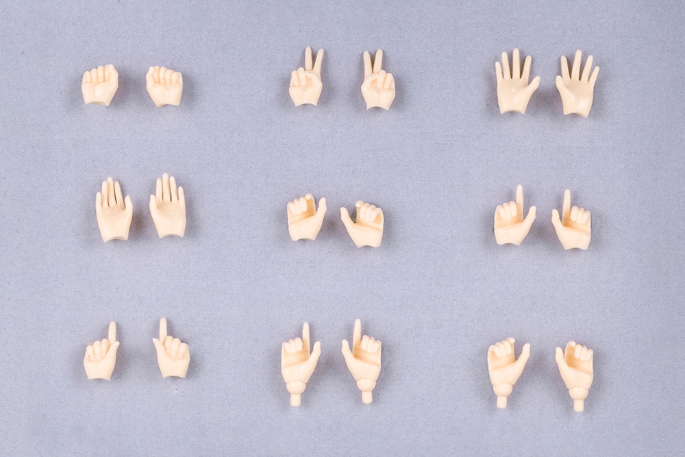 (預訂訂金 $70) (總價 $70) 壽屋 Kotobukiya Megami Device 女神裝置 M.S.G 09 Hand Set Skin Color A 模型 (KO08967) (行版) 