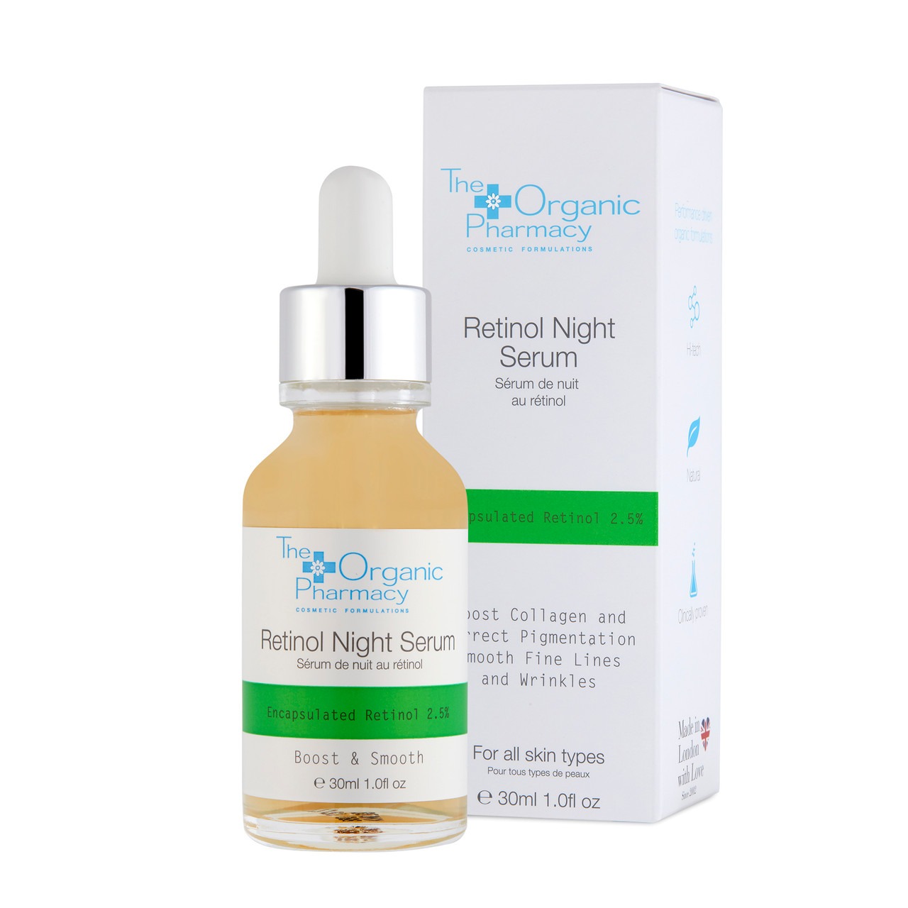 The Organic Pharmacy Retinol Night Serum 2.5% 晚間修護精華 2.5%