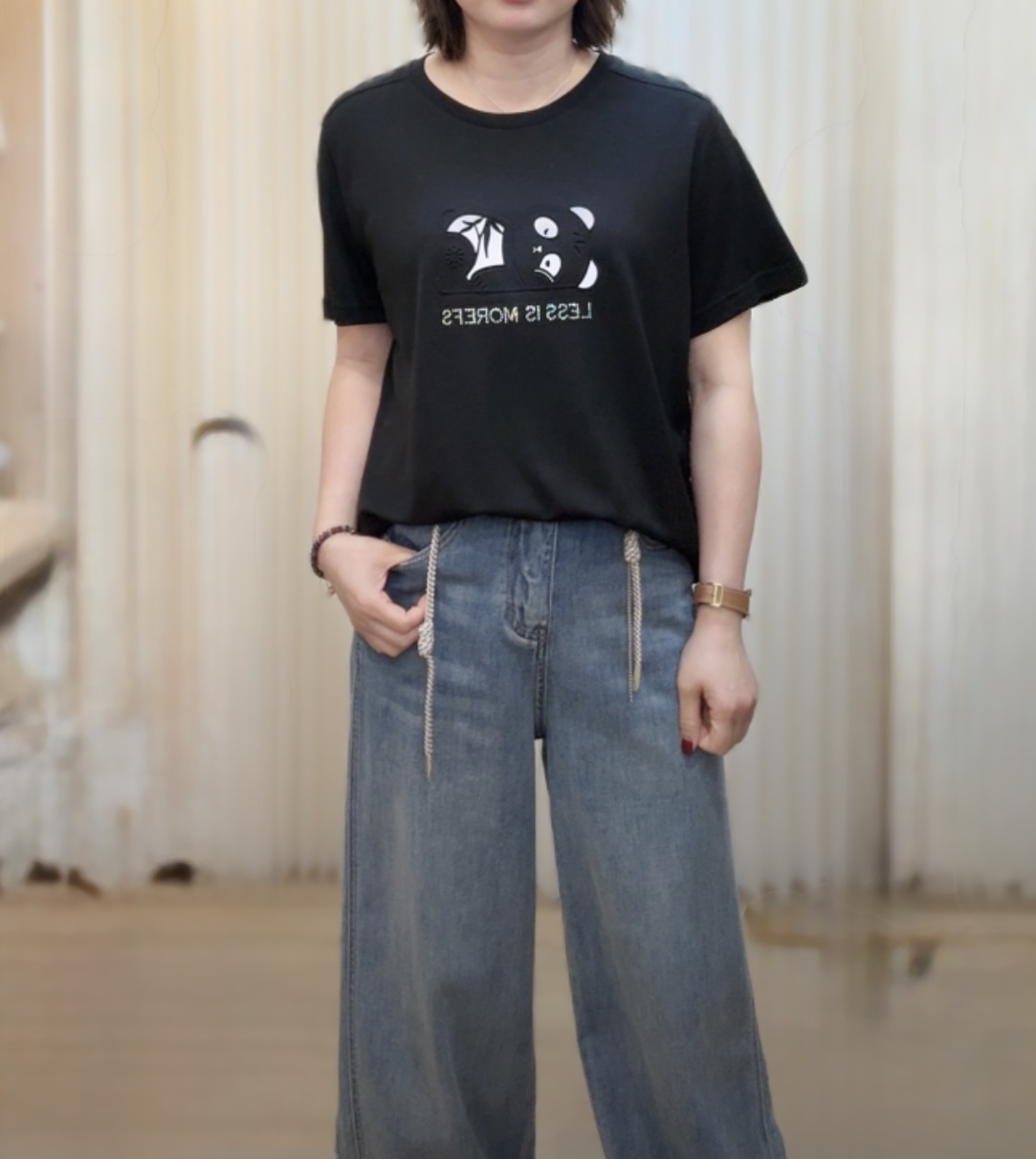 熊貓壓花Tee M276 841783259