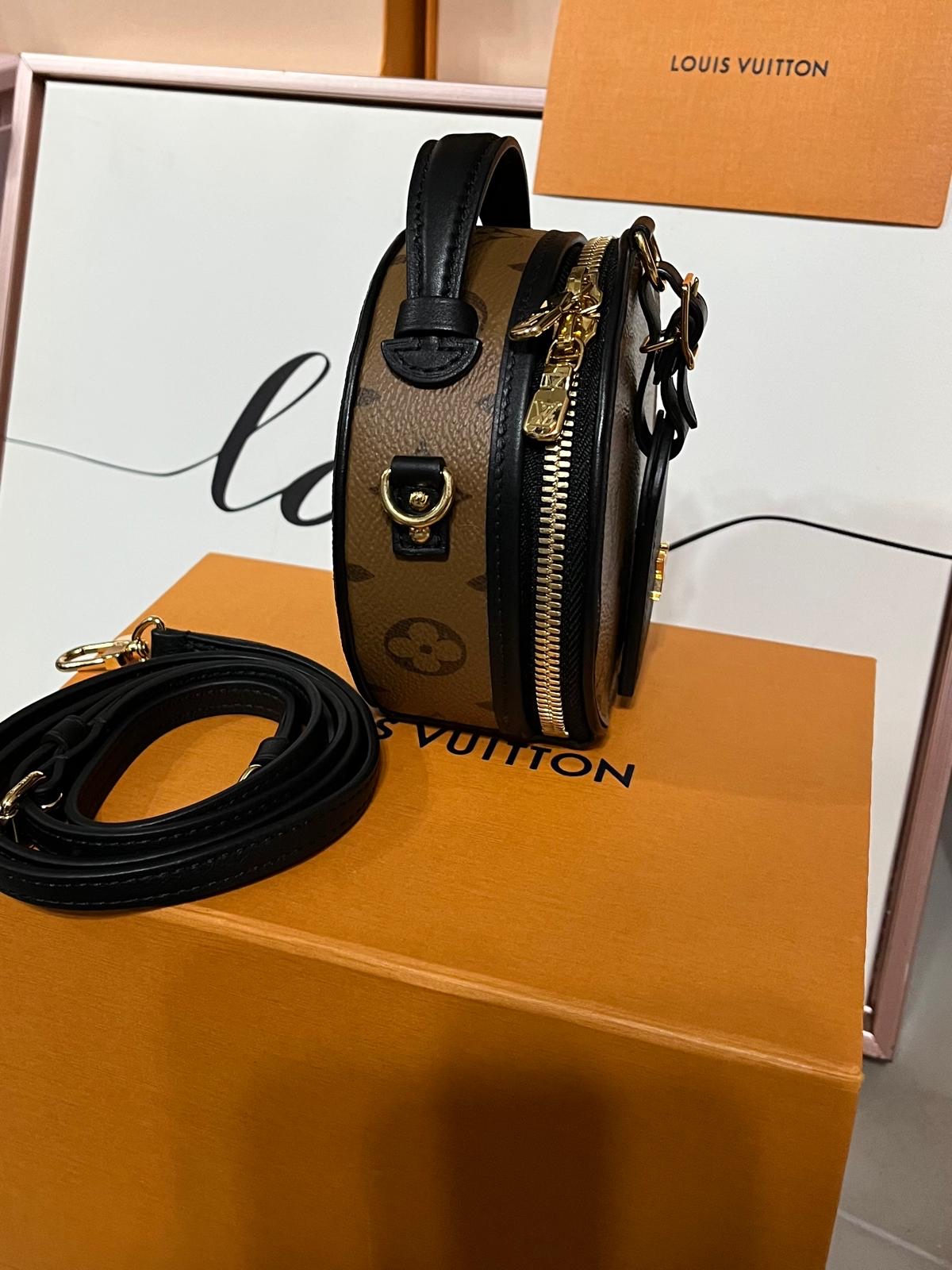 LV M83614 Mini Boite Chapeau 100%Authentic, 99%New ✅收據✅Dust bag✅Box