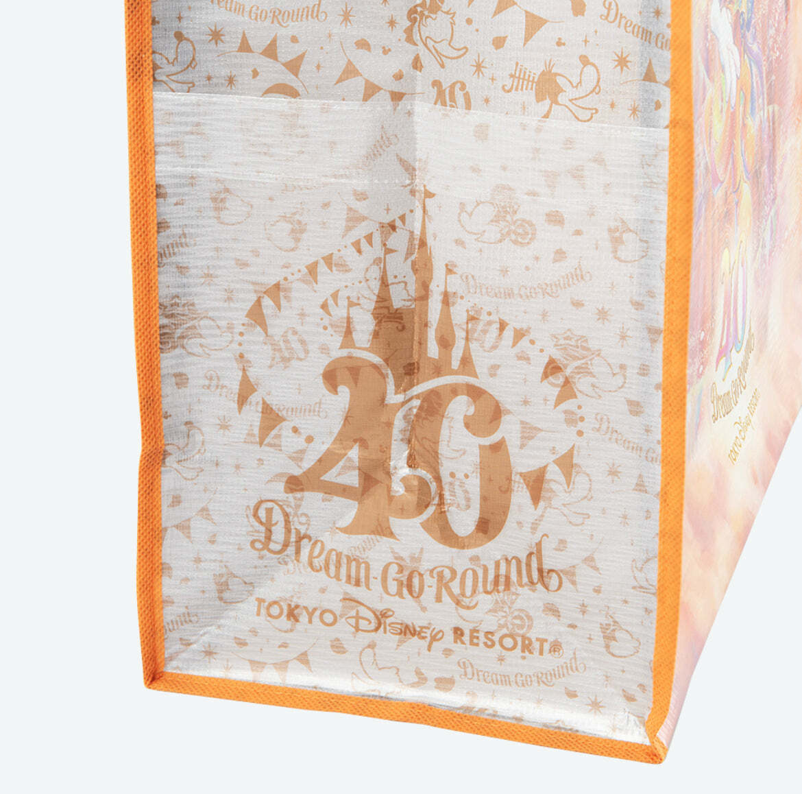 [現貨] [東京迪士尼] TOKYO DISNEYLAND 40th DREAM GO ROUND｜ 購物袋 M SIZE {TF2305051}