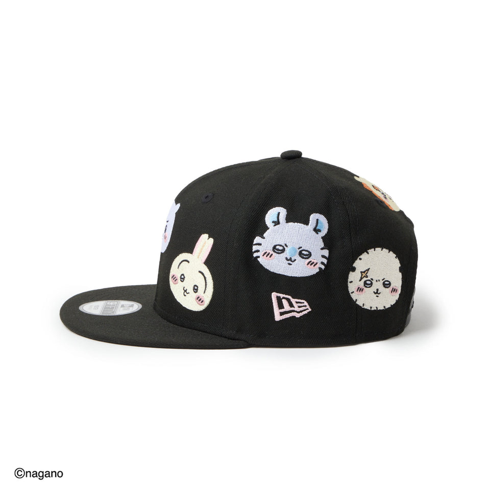 Kids Youth 9FIFTY Chiikawa / Character ALL OVER Black