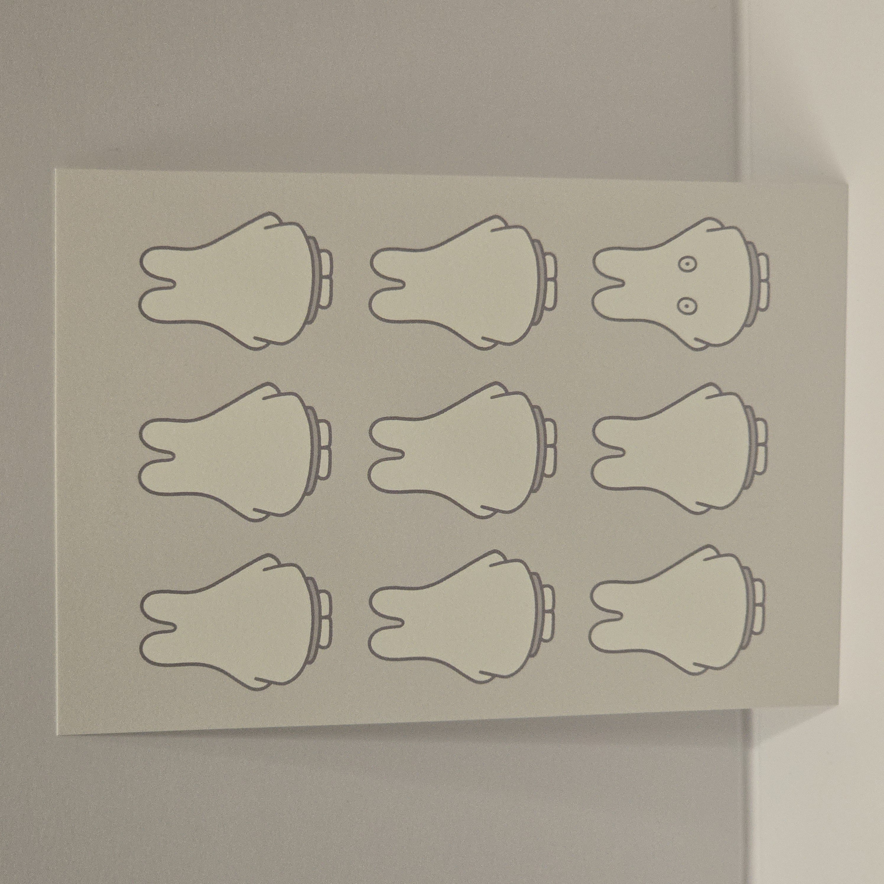 miffy 韓國 postcard 2504