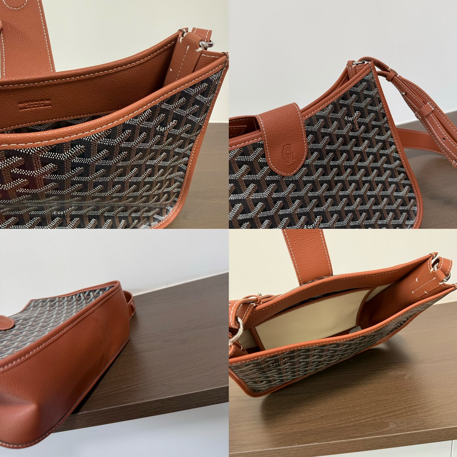 Goyard musette伊芙琳斜挎包 禮盒包裝