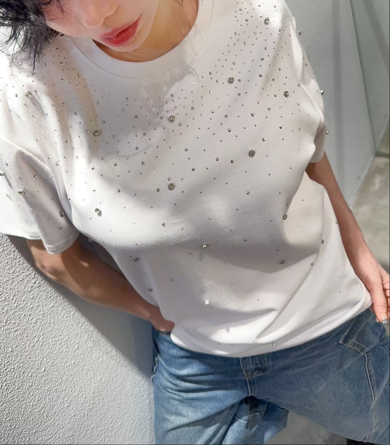 Bling bling 閃石Tee