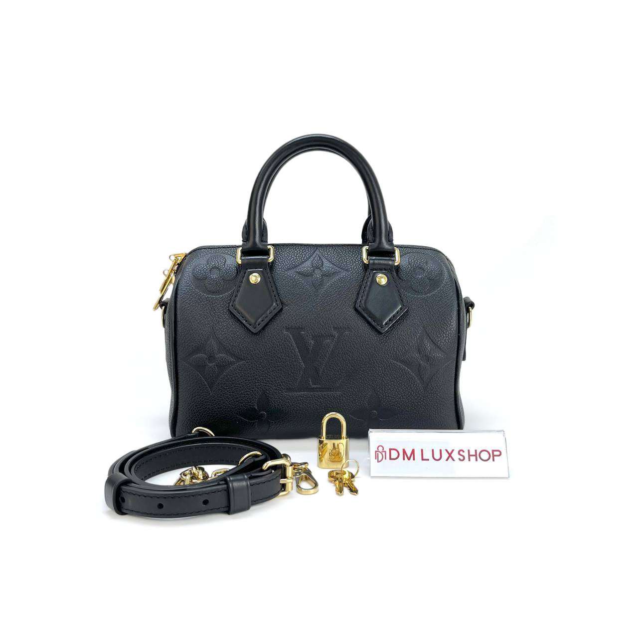 LV Black Empreinte Speedy 20 GHW