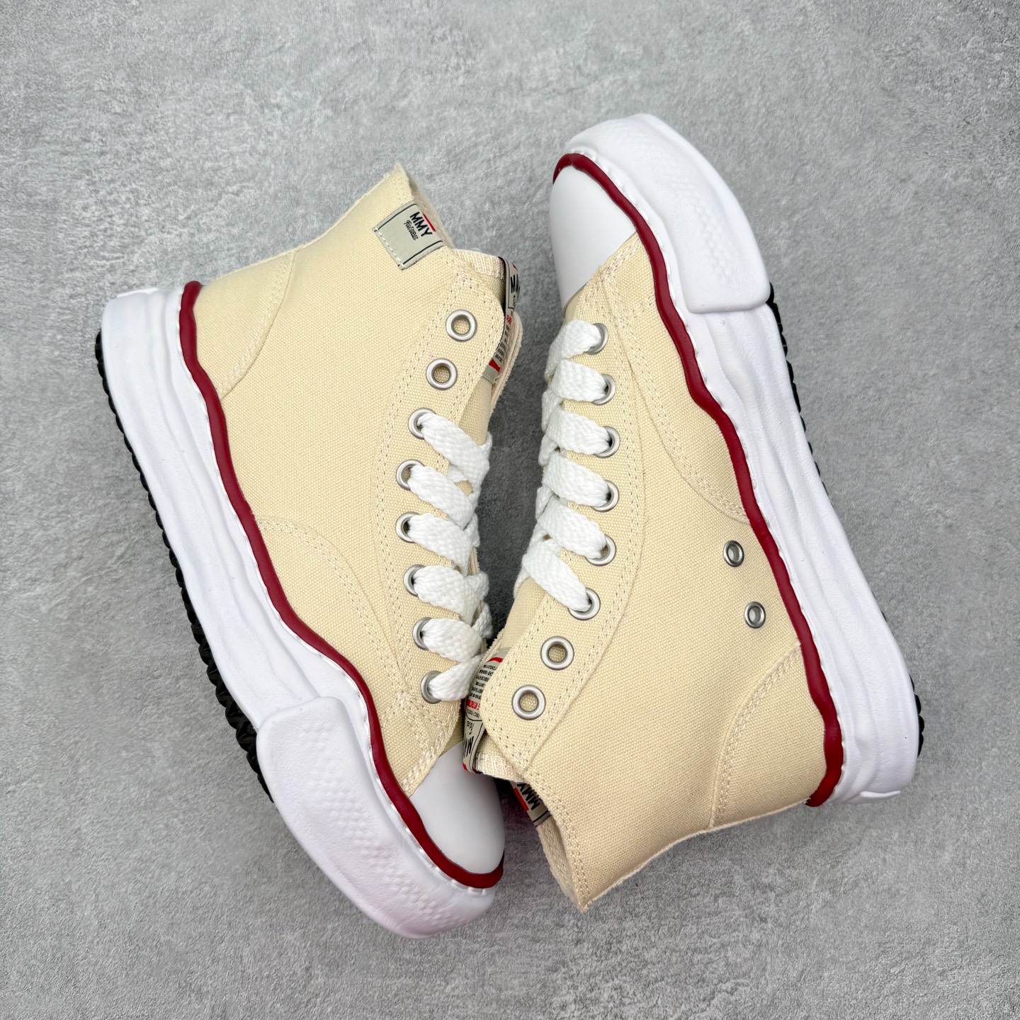 Maison Mihara Yasuhiro MMY "Peterson" OG Sole Canvas Low-top Sneaker