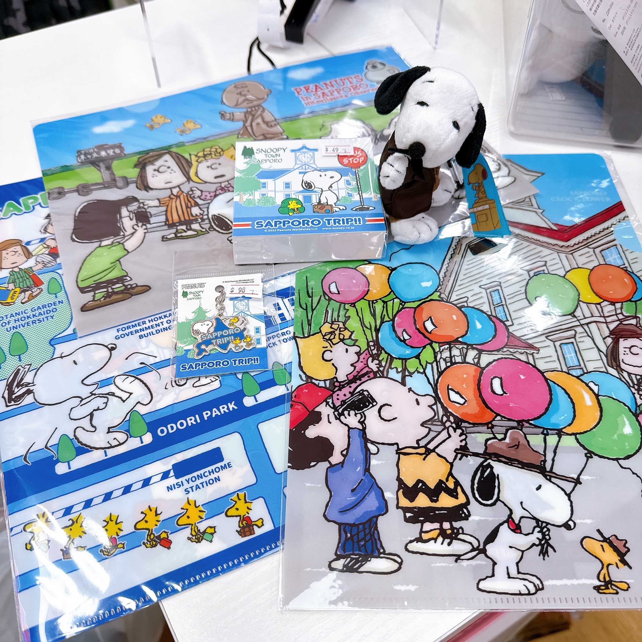 日本北海道限定Snoopy Sapporo trip商品
