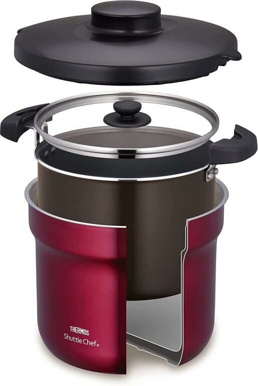 Thermos 4.3L 真空煲 (4-6人) - 內膽適用於電磁爐