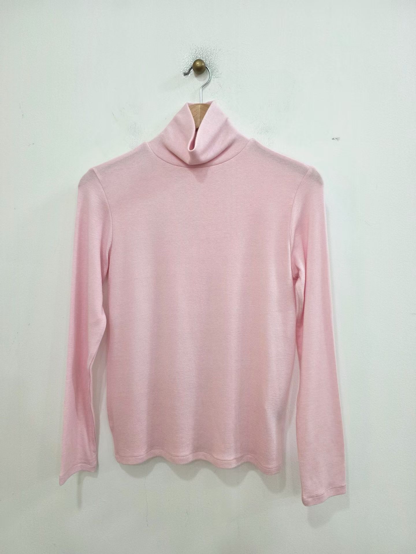 HighNeck wool basic tee