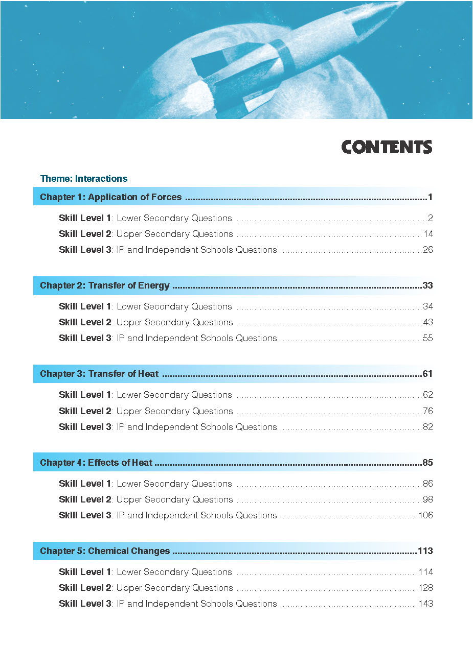 Secondary 2 Science Topical Course Assessment for G3 and IP