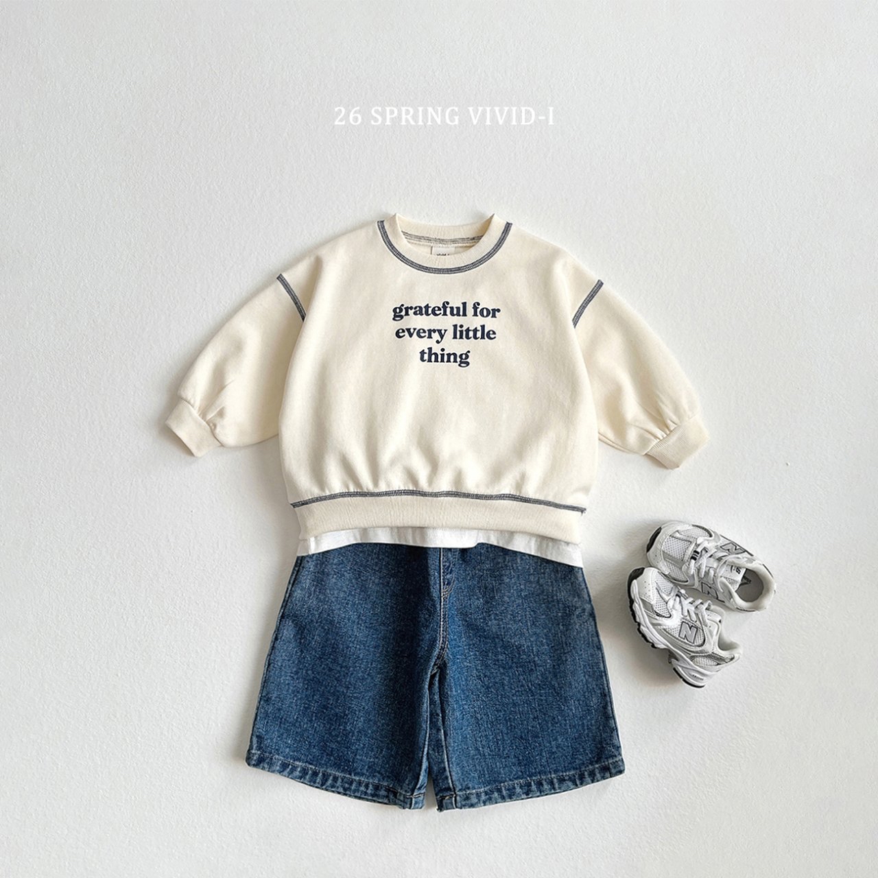 🌸預訂 韓國直送🌸🇰🇷VIVIDI寬版八分闊腳牛仔褲