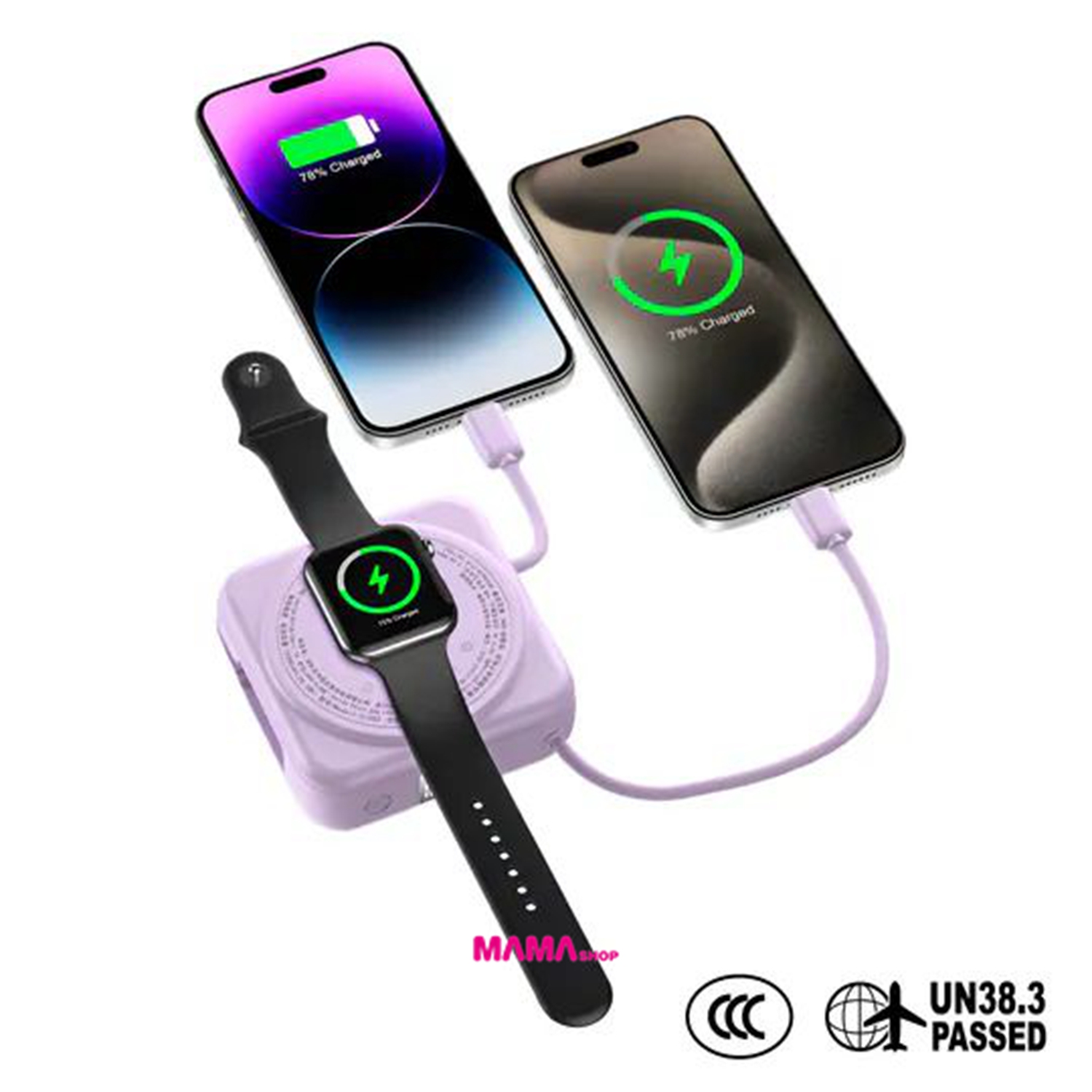 (3C認證)XPower MINI CORE S1052 Type-c 數顯 10000mAh PD+PPS 磁吸移動電源