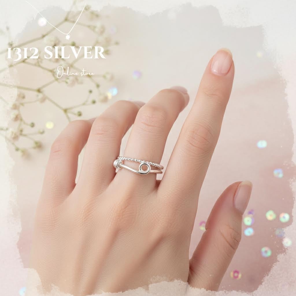 S925 -ER0073 Eterna Loop Ring