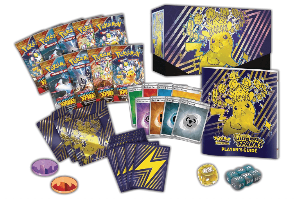 Pokémon TCG SV8 - Surging Sparks Elite Trainer Box