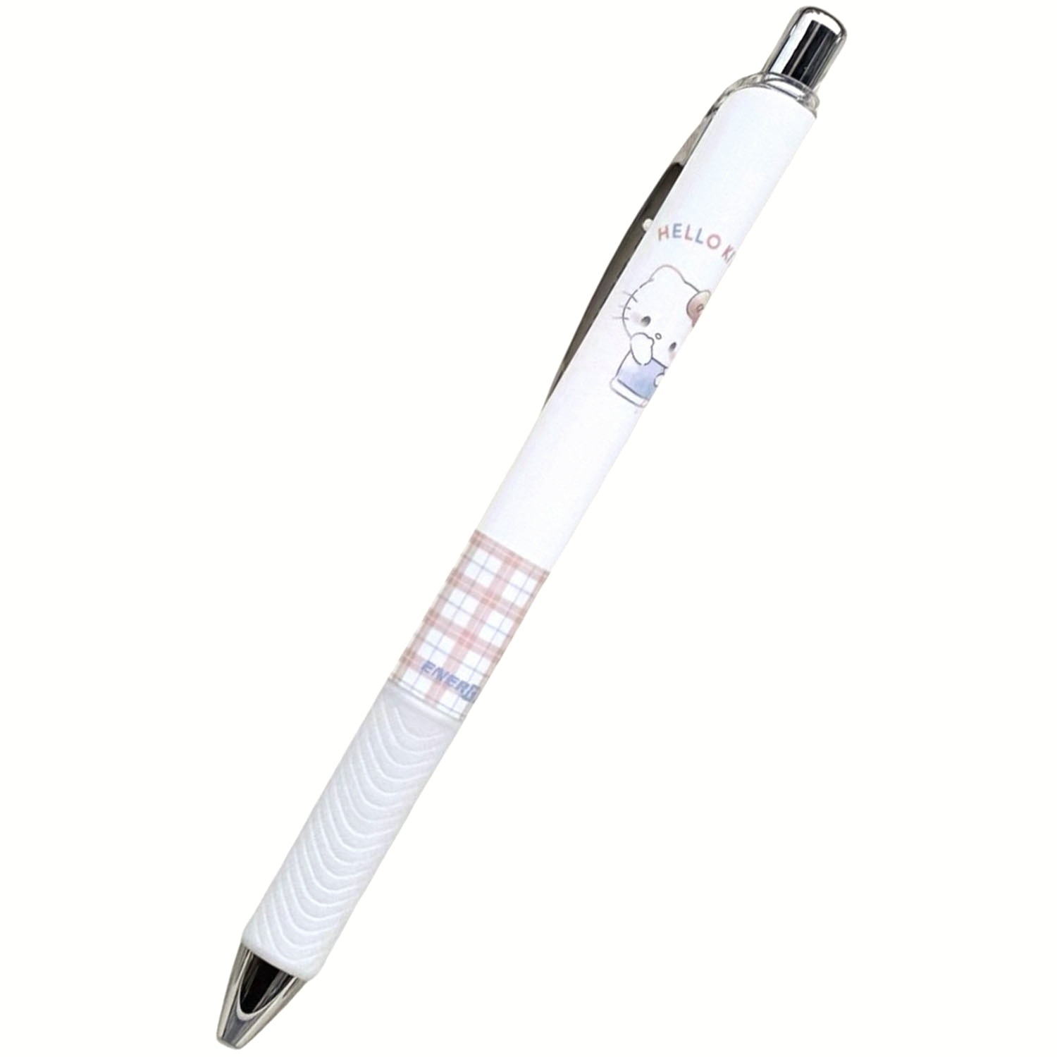 現貨｜Sanrio Hello Kitty 日本製 Pentel EnerGel 0.5mm 黑色 啫喱筆 (CR134891)