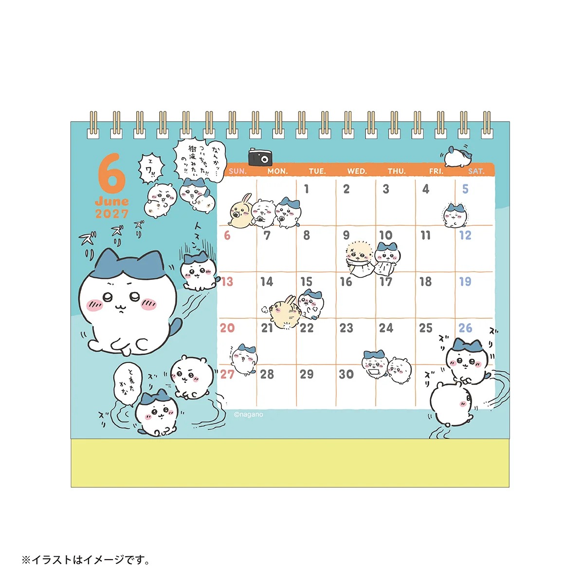 🌸 【預訂】2027 Calendar - Chiikawa 9/10 新品