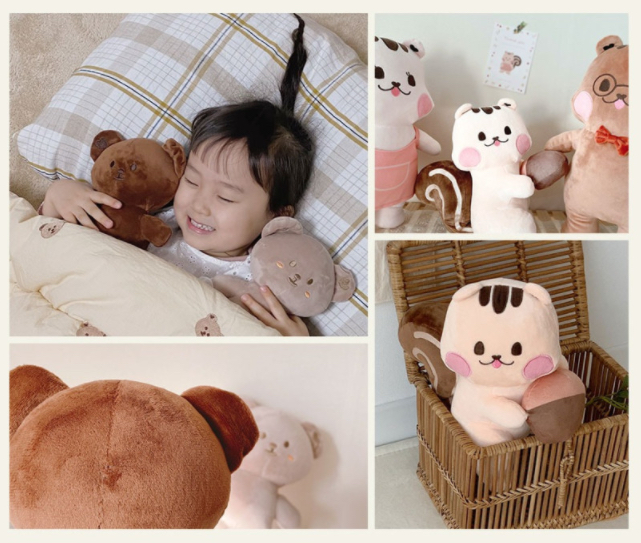 Dottodot 松鼠公仔