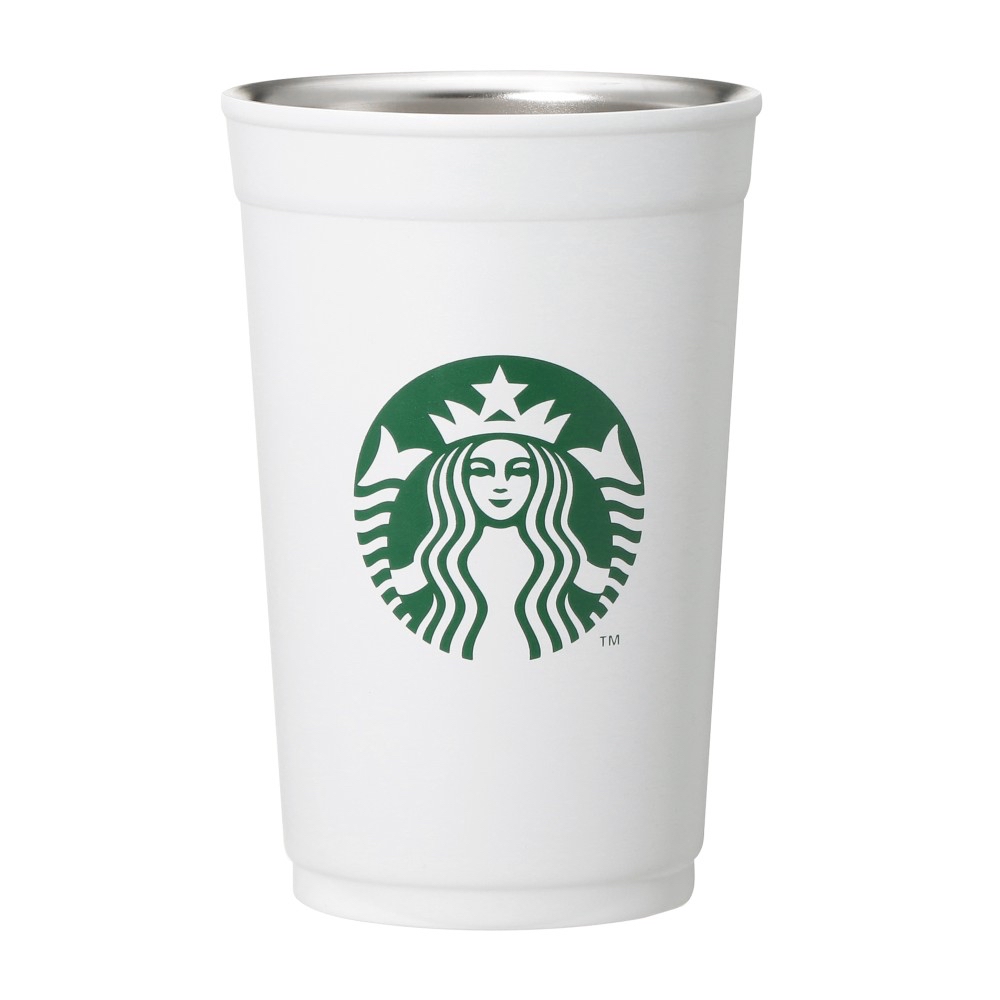 🎀【預訂】Starbucks Japan Cheers To Summer 白色兩用不鏽鋼杯591ml