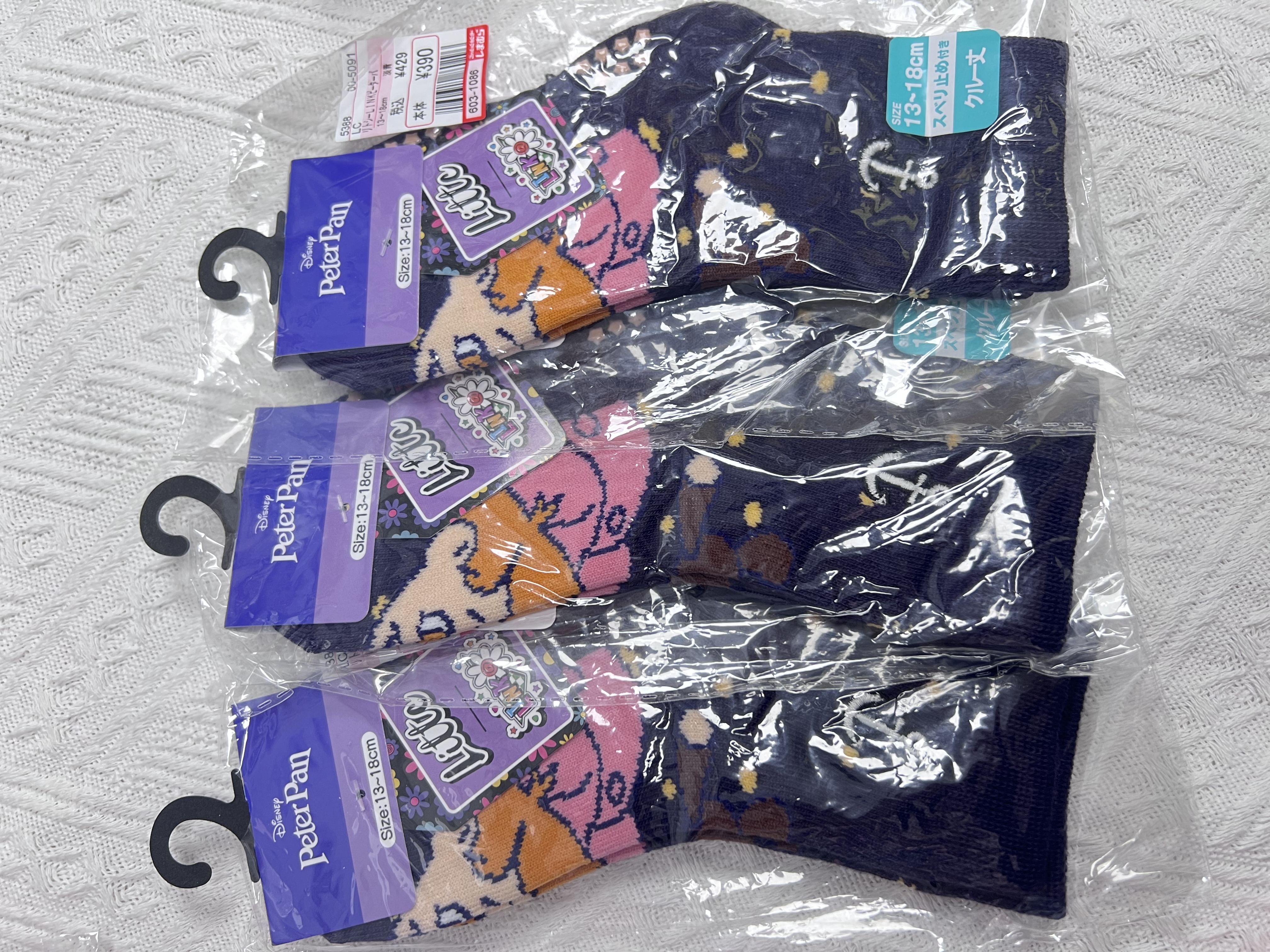 Littc襪💓原包裝Anna PeterPan 巴斯光年