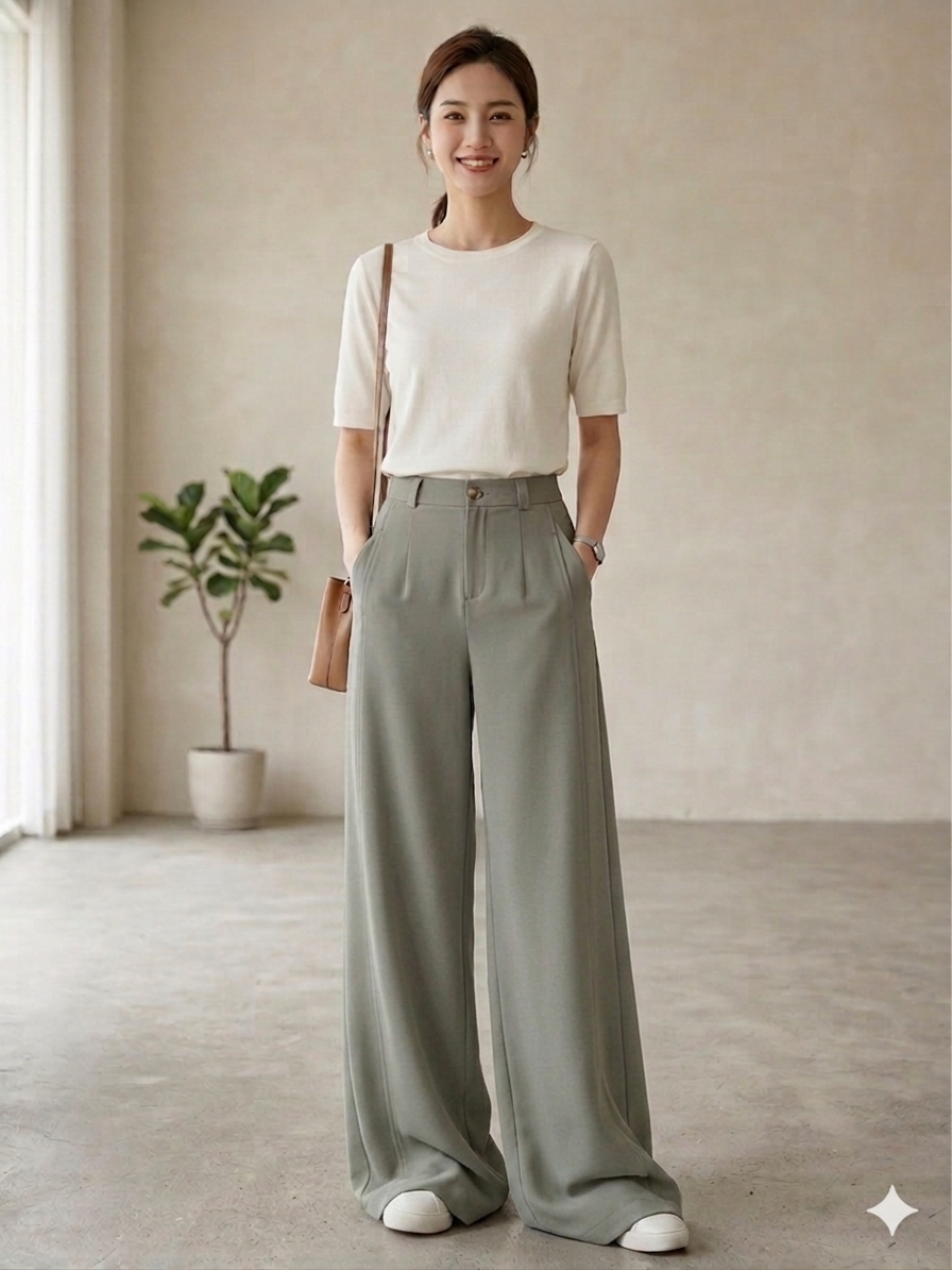 High Waist Long Pant