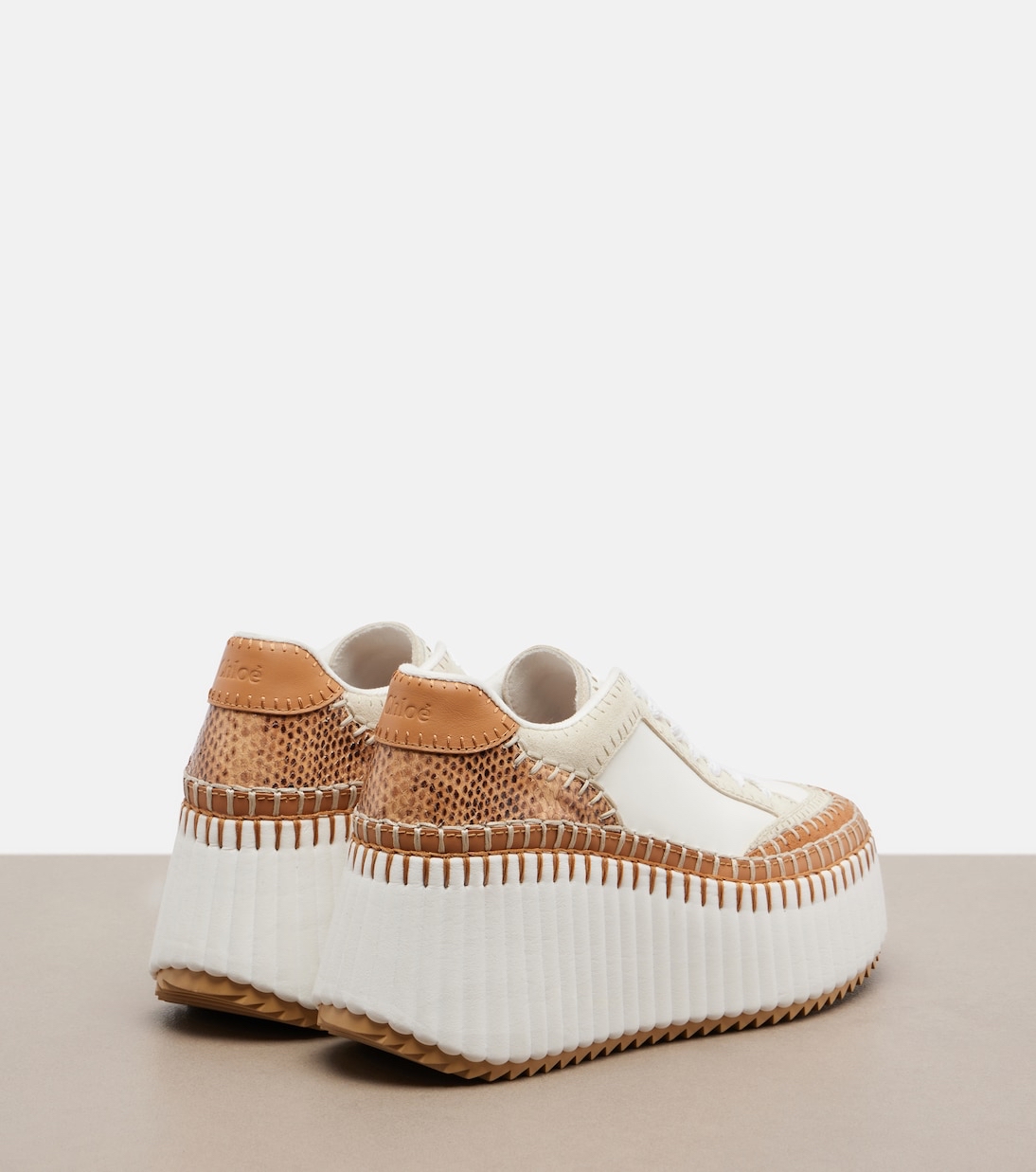 限時優惠✨新色🆕訂貨📮 Chloe 8cm 厚底Nama sneaker   Size 35 36 37 38 39 40