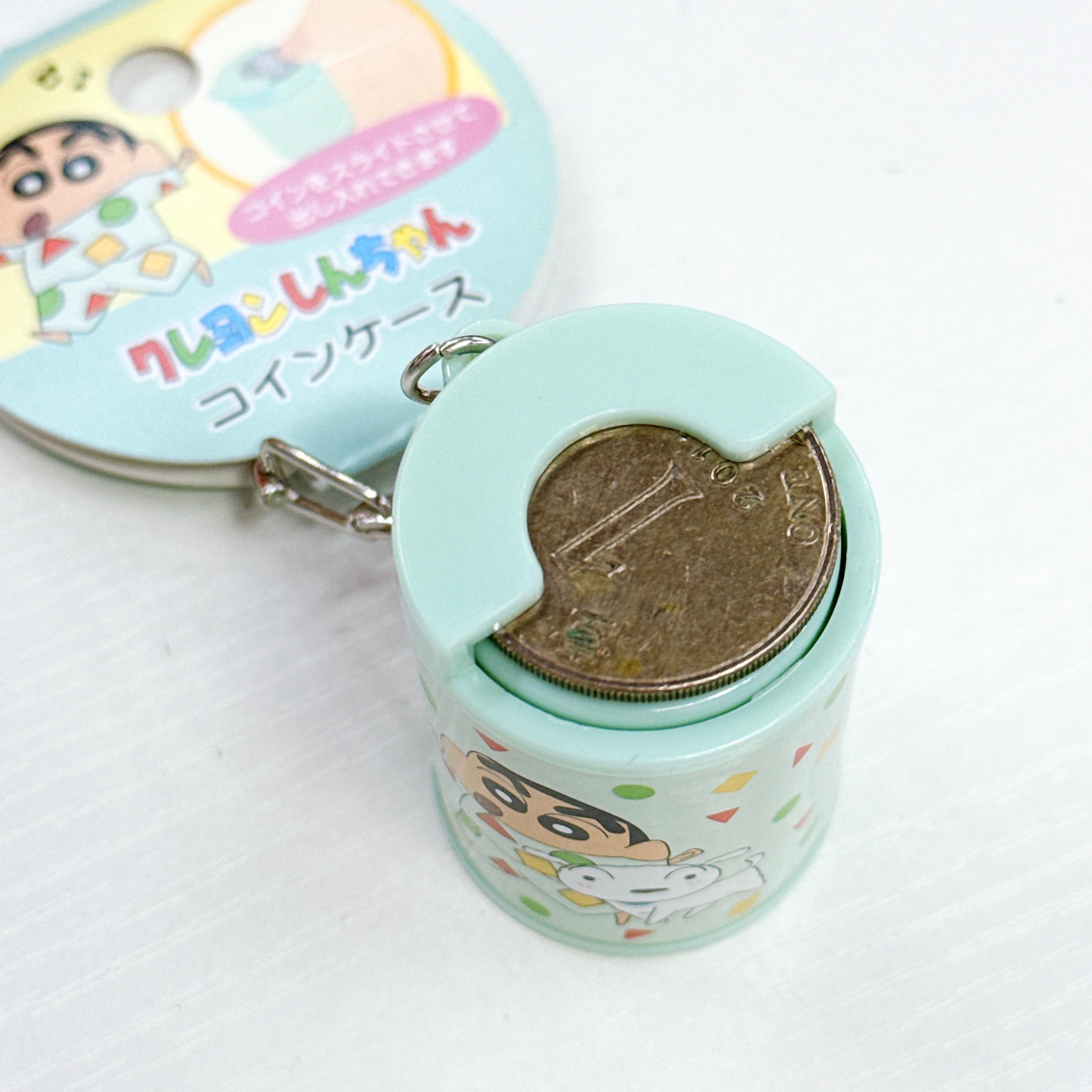 日本直送蠟筆小新錢箱鎖匙扣