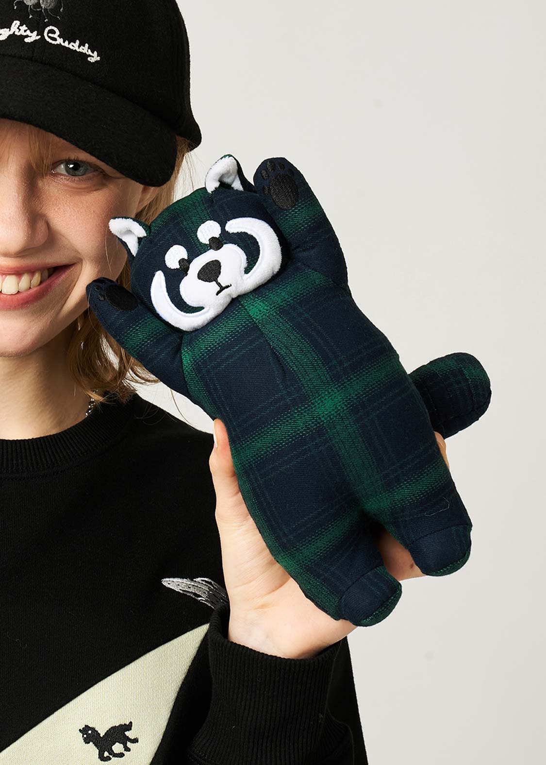 📦訂購 日本限定 graniph IKAKU Red Panda 小熊貓 格仔公仔